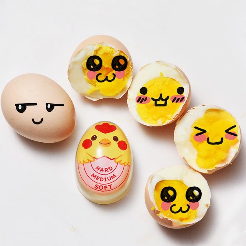 1 pz. Uova sode, gadget per decorare utensili, timer da cucina, timer da cucina, bar, cucina, deliziosi accessori da cucina per uova sode morbide.