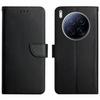 For TECNO Camon 40 Premier 5G Case Genuine Cow Leather Phone Cover Nappa Texture