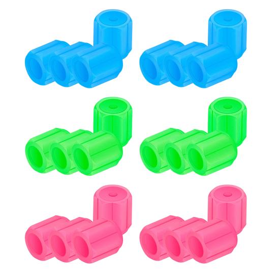 Glowing Car Tire Valve Caps Waterproof Glow In The Dark Tire Lights Night Safety Light Universal Bicycle Stem Covers for Car Truck SUV Motorcycle