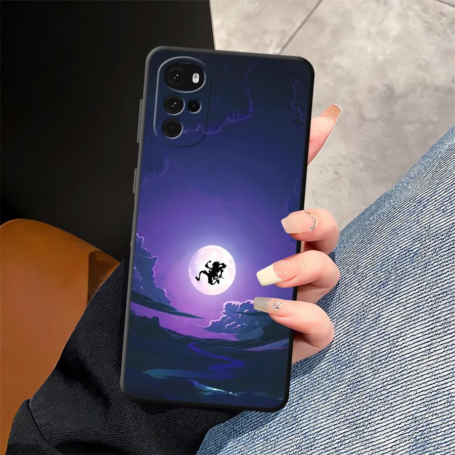 Case for Moto S30 Pro Edge 20 30 X30 Pro Funda Phone Cover Luffy Zoro Cartoon