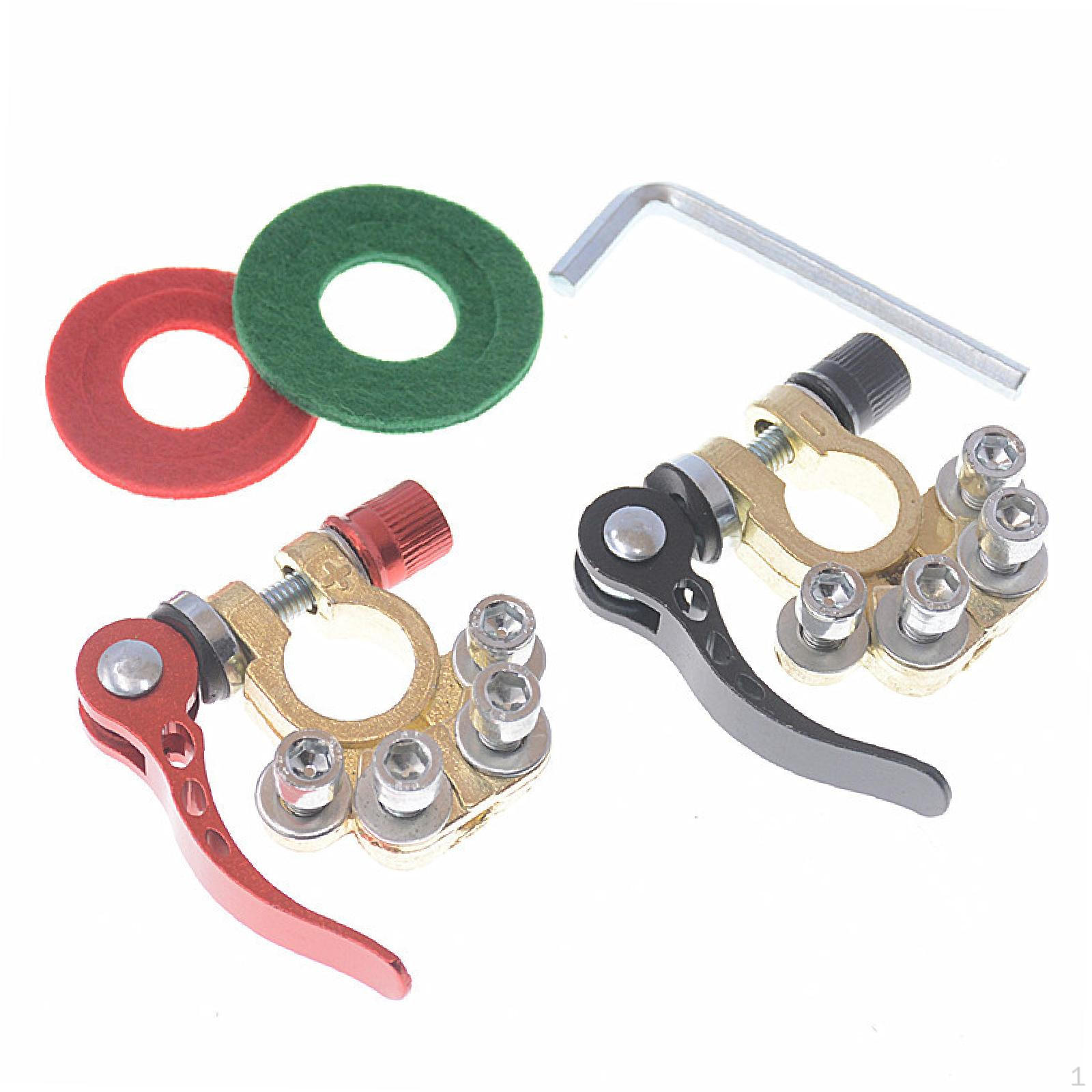 

Набір затискачів для автомобільних клем жовтий