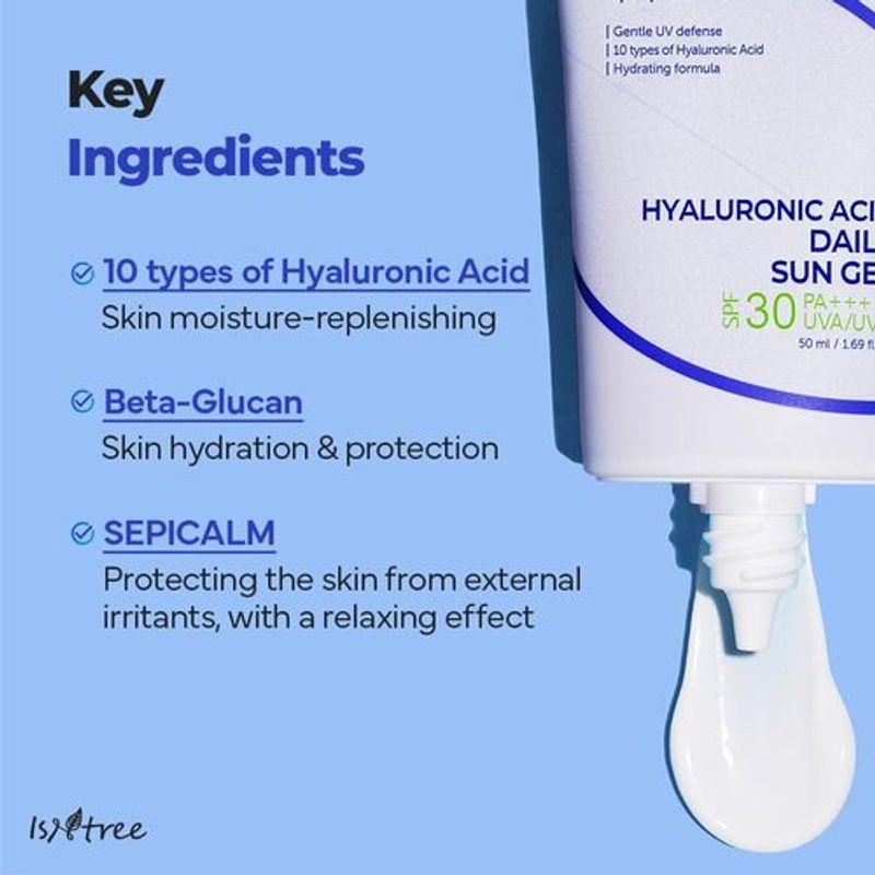 [Isntree] Hyaluronic Acid Daily Sun Gel 50ml (OTC Ver.)