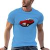 1970s Citroen Ds In Red Tshirt Oversized Summer Top T Shirts For Men