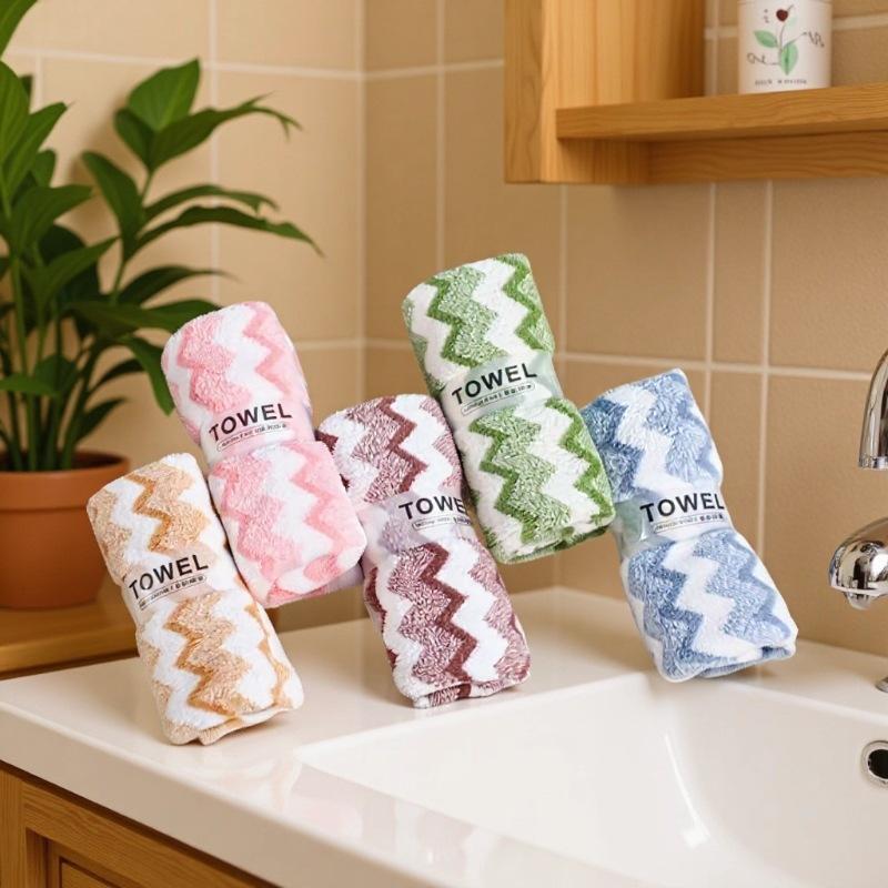 Coral Fleece Towel Household Face Towel Soft Absorbent Towel Adult Hand Towel Bath Large Towel