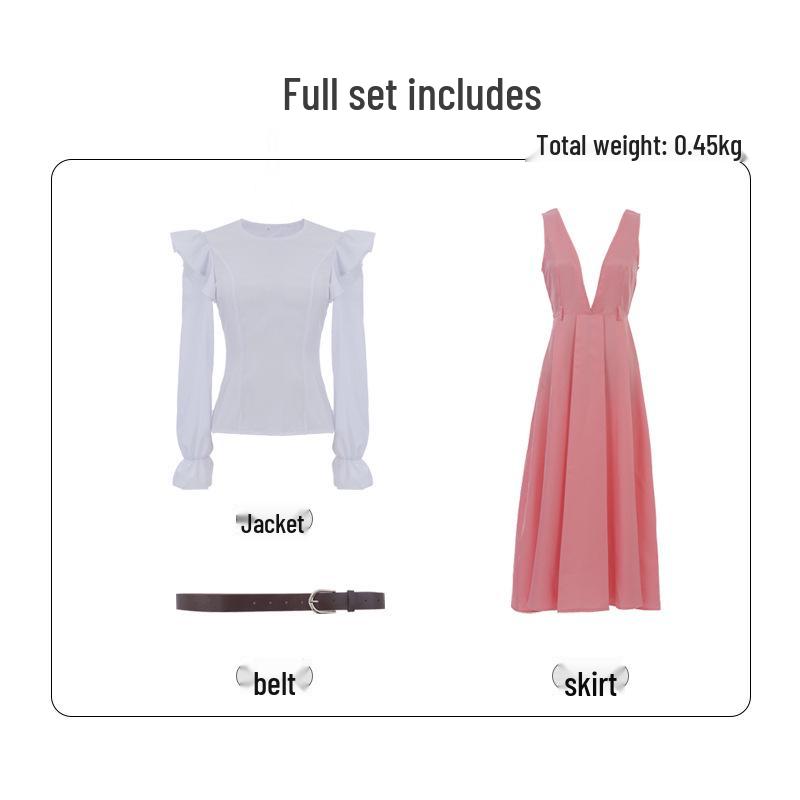 Rinran Flower Scented Cosplay School Uniform - Anime Daily Wear