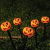 SHANHE Halloween Garden Pack of Pumpkin Two Auto Stylish Decorative Lights for Creating and As a Gift Lights, 5, Solar-Powered Lights, Outdoor,