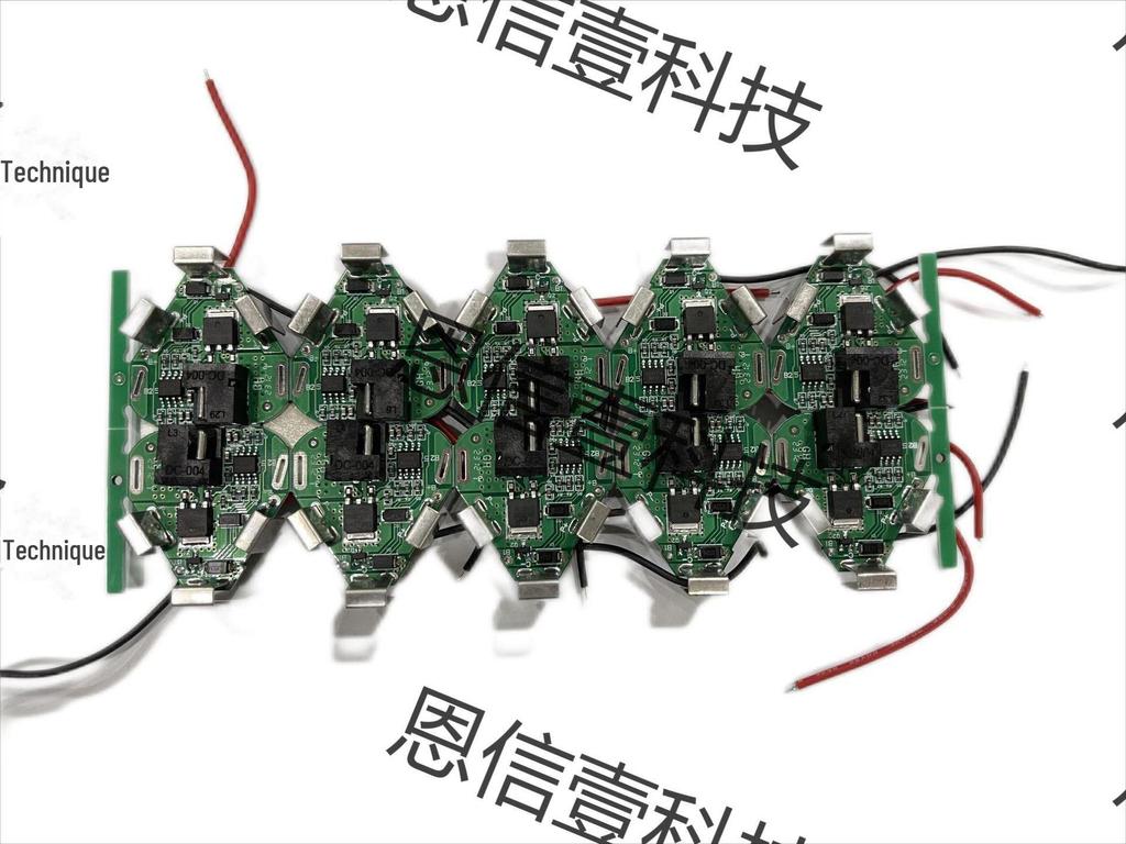 12.6V 3-String Lithium Battery Protection Board for Electric Drill and 18650 Charging