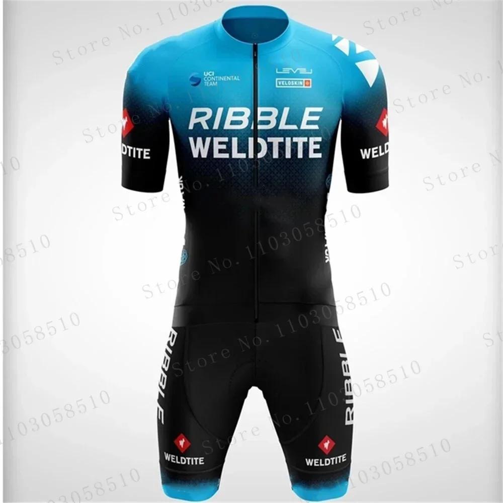 2024 Męski Kombinezon Rowerowy Szybkoschnący Triathlon Góry Sportowy Kostium Rowerowy Skinsuit pro Mtb Jazda Kombinezon Ropa Ciclismo