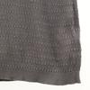 Emporio Armani Silk Blend Short Sleeve Knit 46 Gray Men's Used