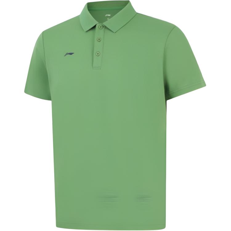 Li-Ning Sports Trend Series Solid Color Versatile Casual Simple Short Sleeve Polo Shirt Men tops APLW761-4 S