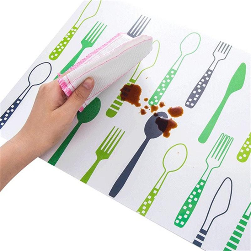 Einfaches Cartoon-Tischset Tischschutzpad Haushaltsornamente Geschirr