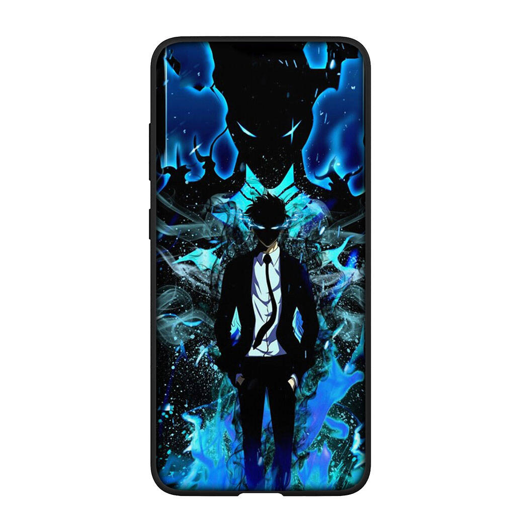 Pouzdro na telefon pro Samsung Galaxy S25 S23 S22 S24 Ultra FE A05 A06 A15 A16 A36 A37 A35 A54 A55 A56 A57 A25 A26 A53 Solo Leveling Anime Sung Jin woo Kryt