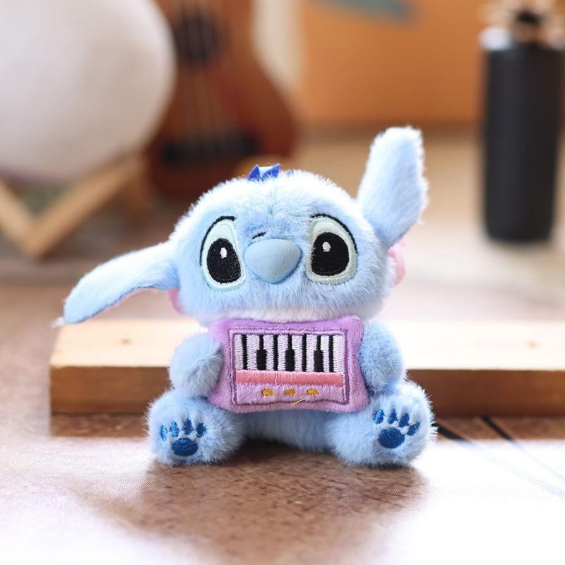 Stitch Toy Plush Cartoon Anime Character Doll Backpack Pendant Cute Keychain