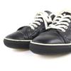 Great CHANEL Low cut sneakers COCO Mark Matelasse Quilting Caviar skin 38 G26563 Used