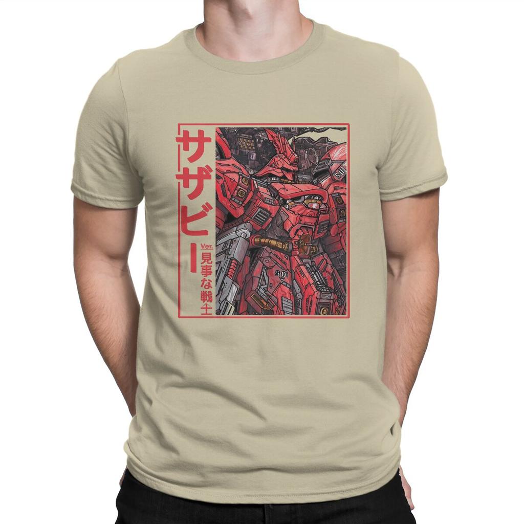 Men T-Shirts Sazabi CU Leisure 100% Cotton Tee Shirt Short Sleeve Sazabi T Shirt Crew Neck Clothing 4XL 5XL