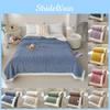 Winter Thickened Blanket Double Sided Fluff Plush Double Layer 3d Bed Sofa Warm