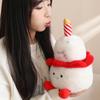 Two Layers Cake Plush Pillow Stuffed Kawaii Sweet Smiling Face Cushion Human Figured With Legs Decoration Party Prop Gift