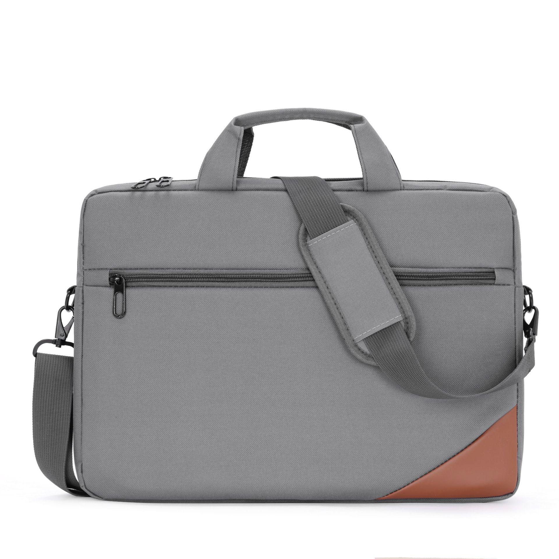 

Осень и Зима Мужская Сумка для Ноутбука Ноутбук Бизнес Большая Вместимость Водонепроницаемая Одноплечевая Сумка Кроссбоди серый