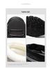 Men's Waterproof PVC Mid-Cut Snow Boots with Thick Non-Slip Sole, Fashionable, Warm, Dual-Purpose Casual Rubber Shoes.