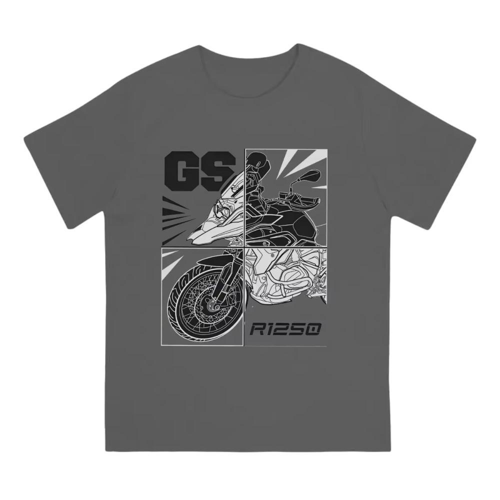 Men's 1250 R 1250 Motorcycle T Shirt Cotton Clothes Vintage Short Sleeve Crew Neck T Shirt Gift Idea T-Shirt