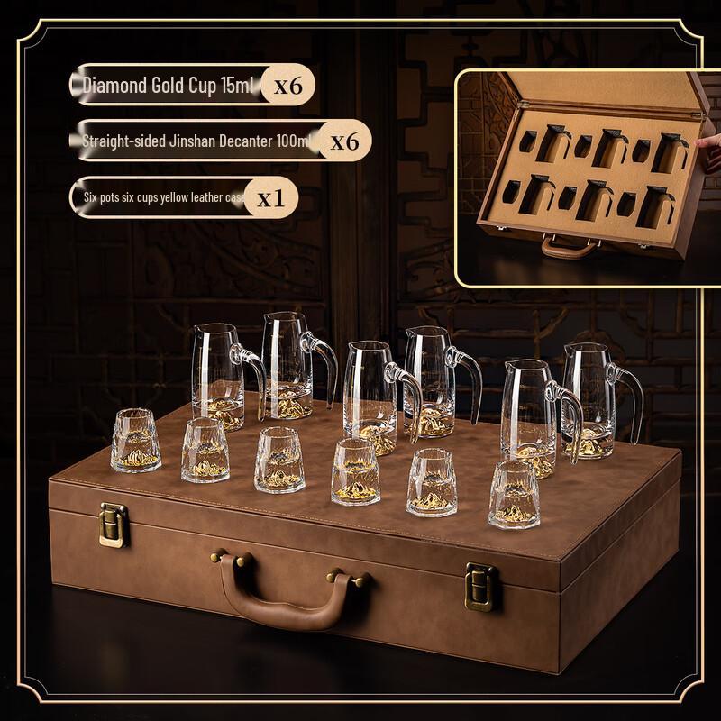 Naijiang Luxury Crystal White Wine Glass Set