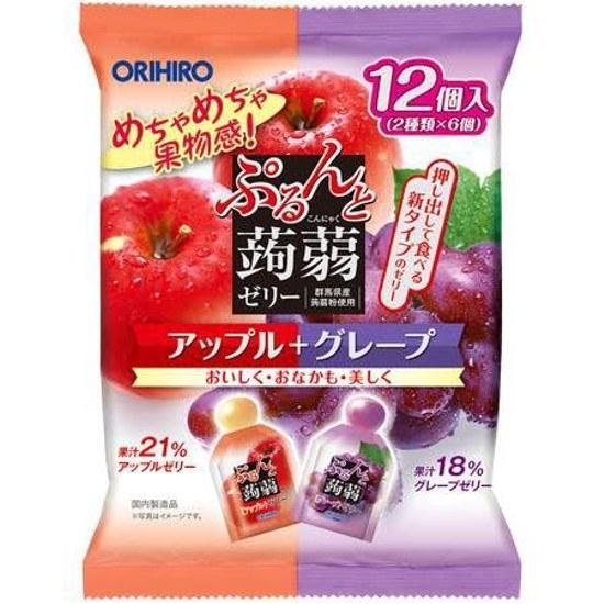 Large Capacity Puru Konjac Jelly 1200g 8 Varieties 60 Pieces Hyuganatsu (Limited Edition) Golden Pineapple Grape Orange Shine Muscat White Peach Mango