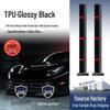 TPU Gloss Black Car Wrap - Super Gloss Piano Finish & Paint Protection with Repair