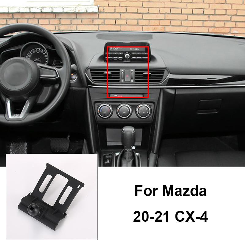 Car Dedicated Phone Holder Bracket Mount Special Base For Mazda 3 6 RuiYi CX-4 CX-5 CX-8 Atenza Axela CX30 Air Vent Bracket Clip sqmhc03
