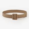 Japanese Pastoral Woven Wide Belt Candy Color Bag Buckle Decorative Dress Jeans Belt Women