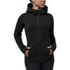 Hoody - Urban Classics - ATHLETIC INTERLOCK - Noir - Femme - Manches longues