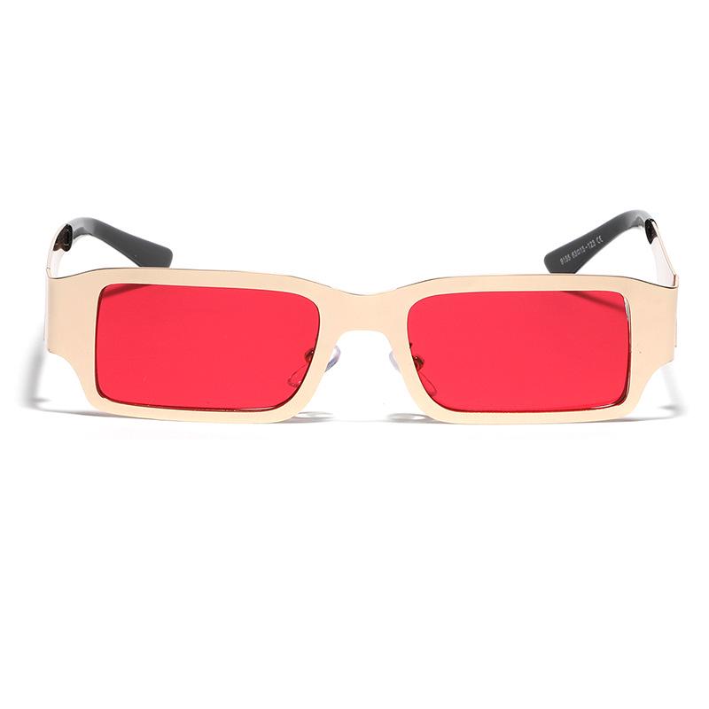 Xunge Square Sunglasses - Stylish European & American Metal Design for Men & Women