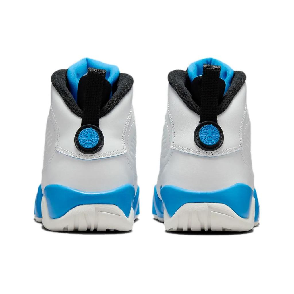 Tênis Infantil Air Jordan 9 Retro GS Azul Pó 2024 Branco Summit-White Preto FV0143-101
