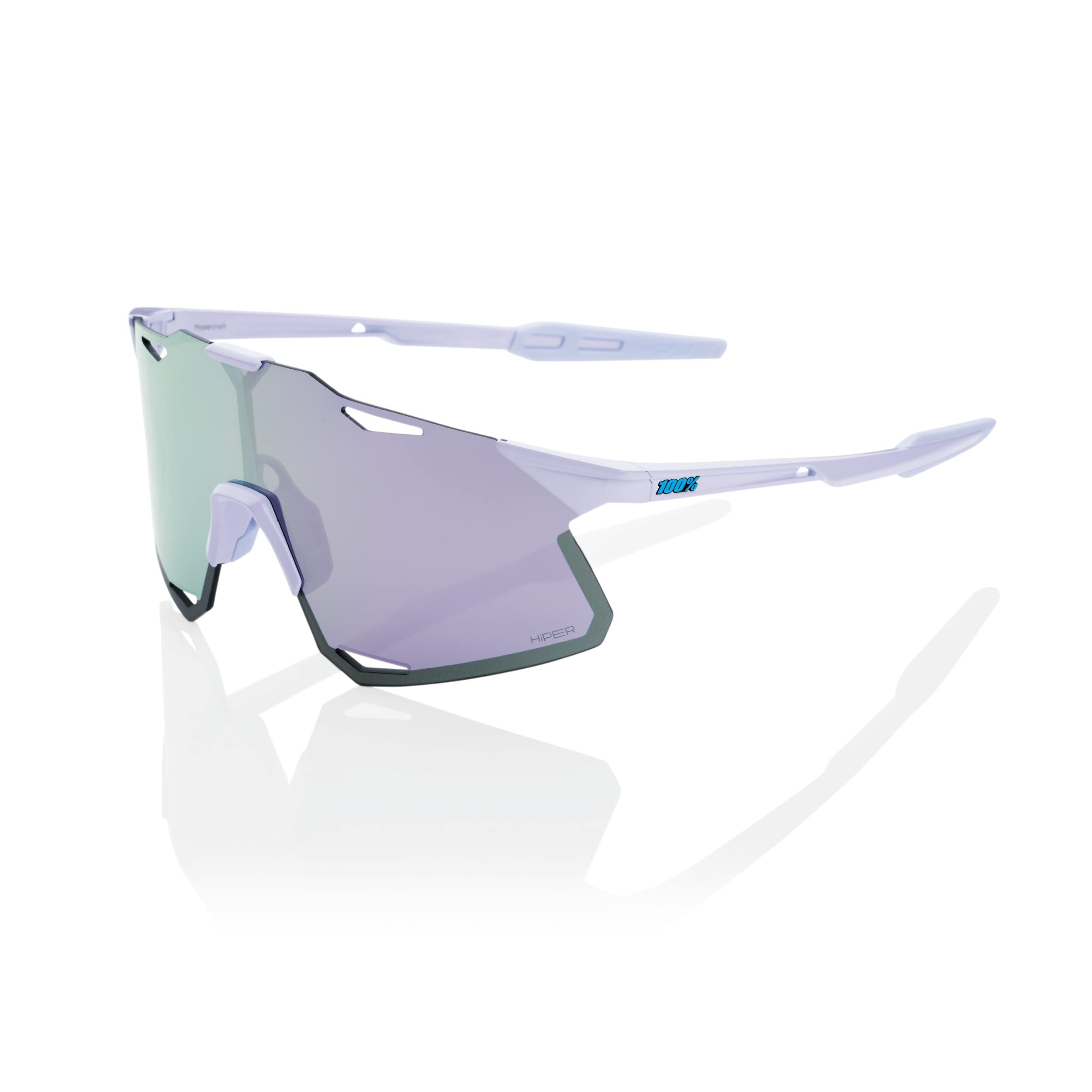 HYPERCRAFT Sport Performance Frameless Sunglasses Lavender Hyper Lavender Mirror 100% (Glossy - Lens)