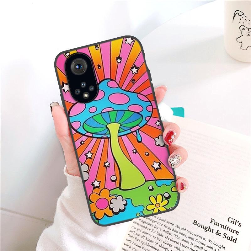 P30 Lite Case for Honor 9S Cover Silicone Funda Honor 9C 9A 10i 8A 10 50 Cases for Huawei P 30 Pro P40 P20 Love Heart Black Capa
