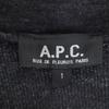 A.P.C. Made in France Wool jacket 1 black Damage processing Men's Used