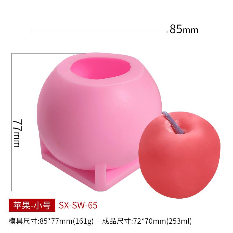 Christmas Silicone Mold For Handmade Scented Candle Plaster Mousse Cake Baking Craft