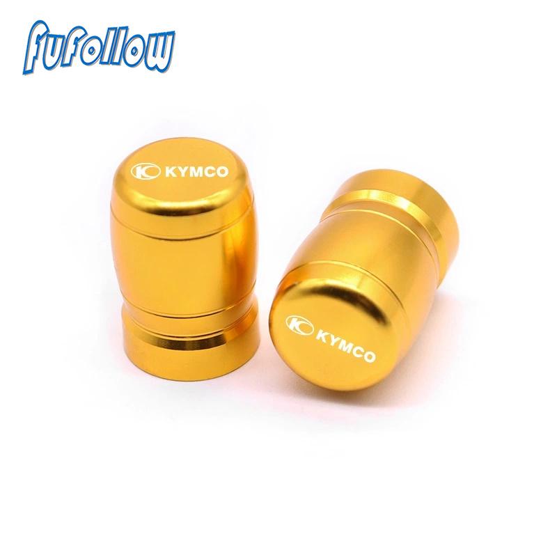 Motorcycle Accessories Wheel Tire Valve Tyre Stem Caps Alright Covers For KYMCO X-TOWN 125 300 350 superdink 125 agility