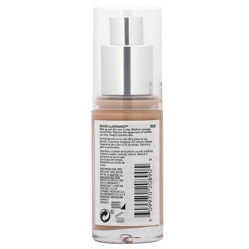 Illuminance, Skin-Caring Foundation, 309 Toasted Beige, 1 Fl Oz (30 Ml)