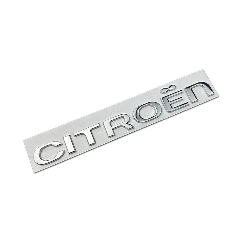 

Metal Car Rear Trunk Badge Emblem Sticker for Citroen C1 C3 C4 C5 C-Elysee Picasso Xsara Jumpy Nemo DS3 DS4 DS5 Auto Accessories