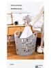 Cross-Border Hot-Selling Dirty Clothes Basket for Cloakroom, Bedroom, or Living Room