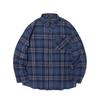 Intercrew 21S Multi Check Shirt D/Navy Itz1Yc32Ady