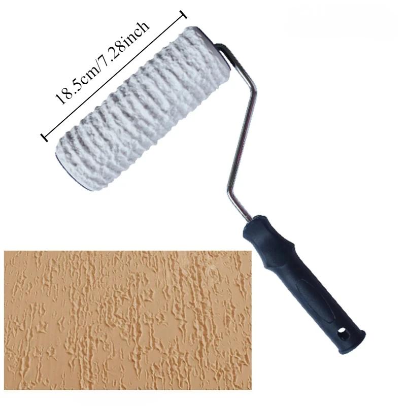 

Textured Paint Roller for Wall Art Rubber Stamp Polyurethane Embossed Painting Tool