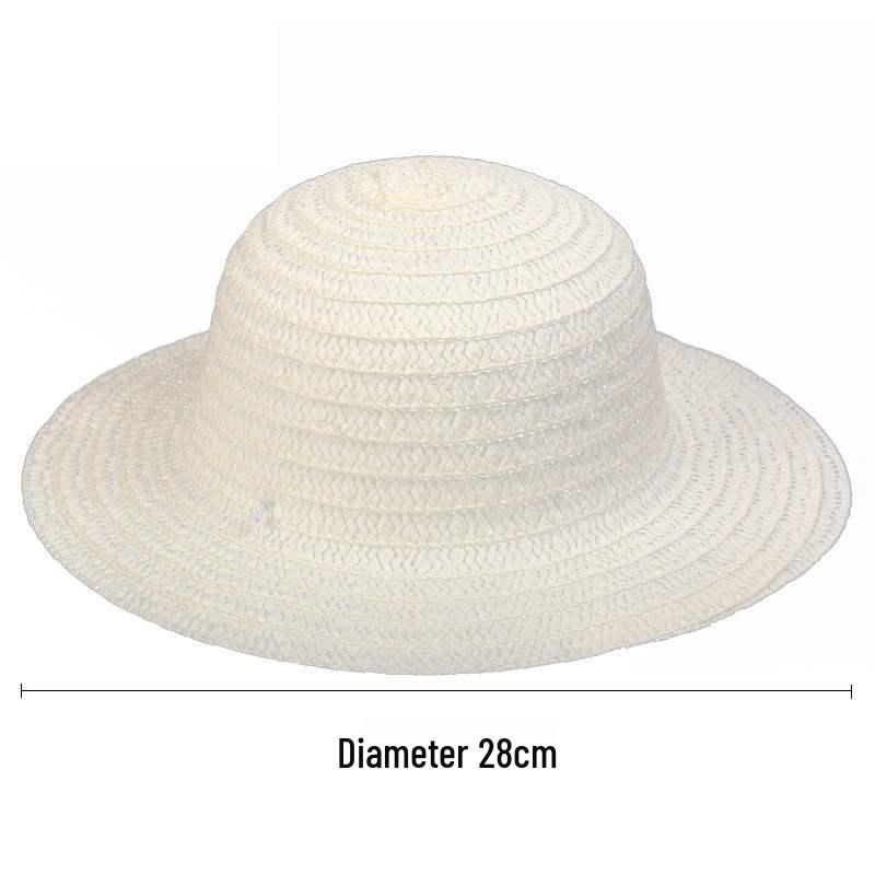 Kindergarten Straw Hat DIY Wall Art Kit: Creative Painting & Graffiti Supplies
