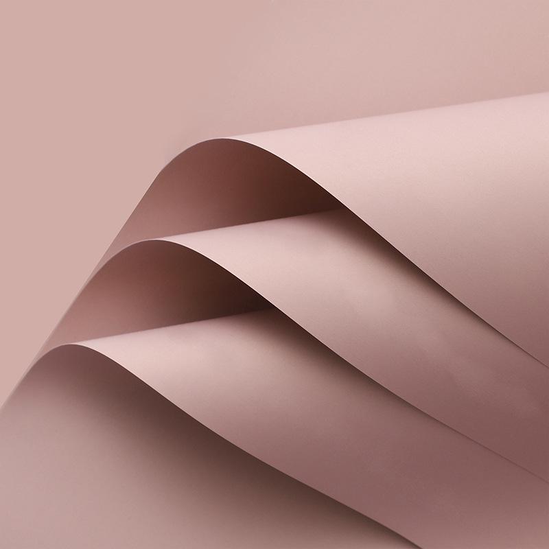 Koreanischer Stil Dopamin-Farbe Wasserdichtes Geschenkpapier für frische Blumen