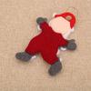 4 Pcs Christmas Hanging Holiday Ornaments Bear Santa Pendant Party Supplies for Holiday Wedding Party Decoration
