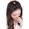 Rhinestone Hair Base Flower Invisible Volume Hair Clip Sweet Puff Hair Head Cushion  Lady
