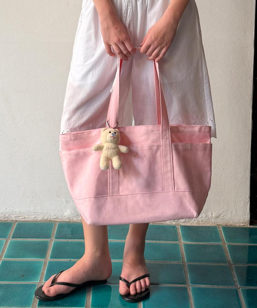 Sinoon Logo Tote Bag (Pink)