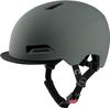 ALPINA Brooklyn Bicycle Helmet with Fabric Visor and LED CE Sizes Light, Certified, 52-57cm