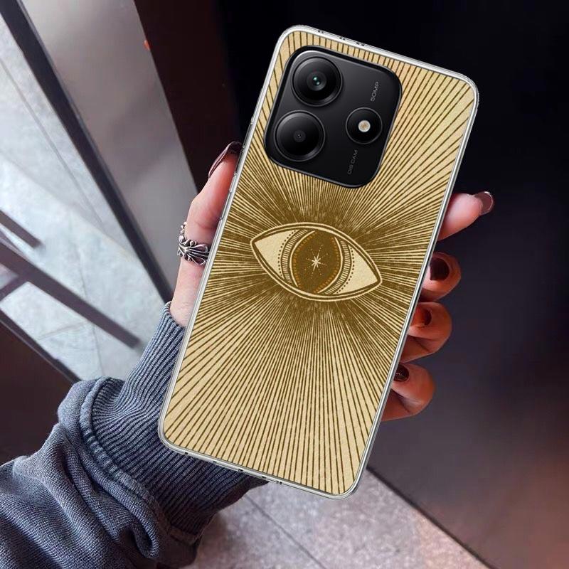 Sacred Eye of Horus Egypt Fresco Phone Case For Xiaomi Redmi Note 15 14 14S 13 12S 12 Pro Plus 11S 11 10S 10 4G Cover 11E 11T 5G