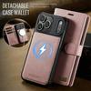 Custodia di LUSSO per IPhone 18 Pro Max 5G 2026 2in1 Portafoglio in Pelle Staccabile Porta Carte Funda IPhone 18 Pro Copertura Magnetica
